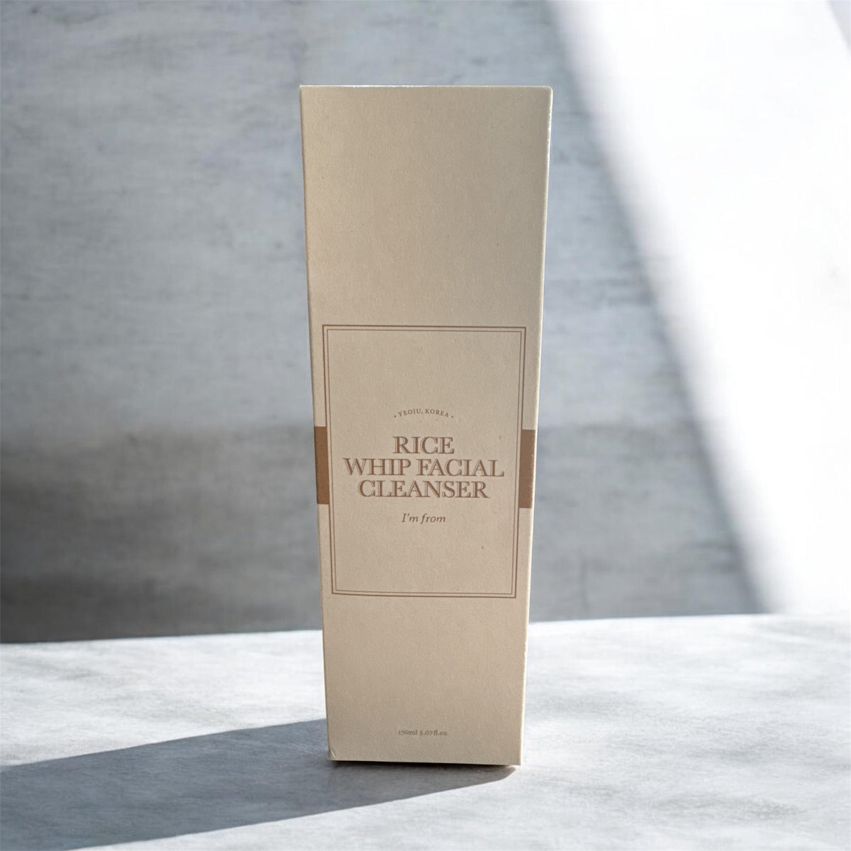 RICE WHIP FACIAL CLEANSER BY I’M FROM