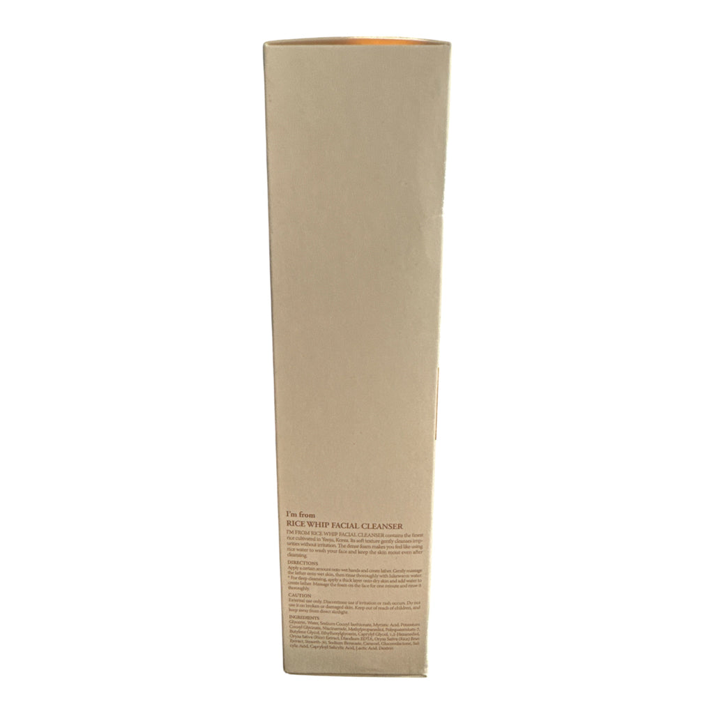 RICE WHIP FACIAL CLEANSER BY I’M FROM